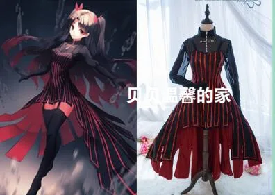 

2016Game Anime Fate Stay Night Fate/Zero Tohsaka Rin Cosplay Costume Cosplay Dress