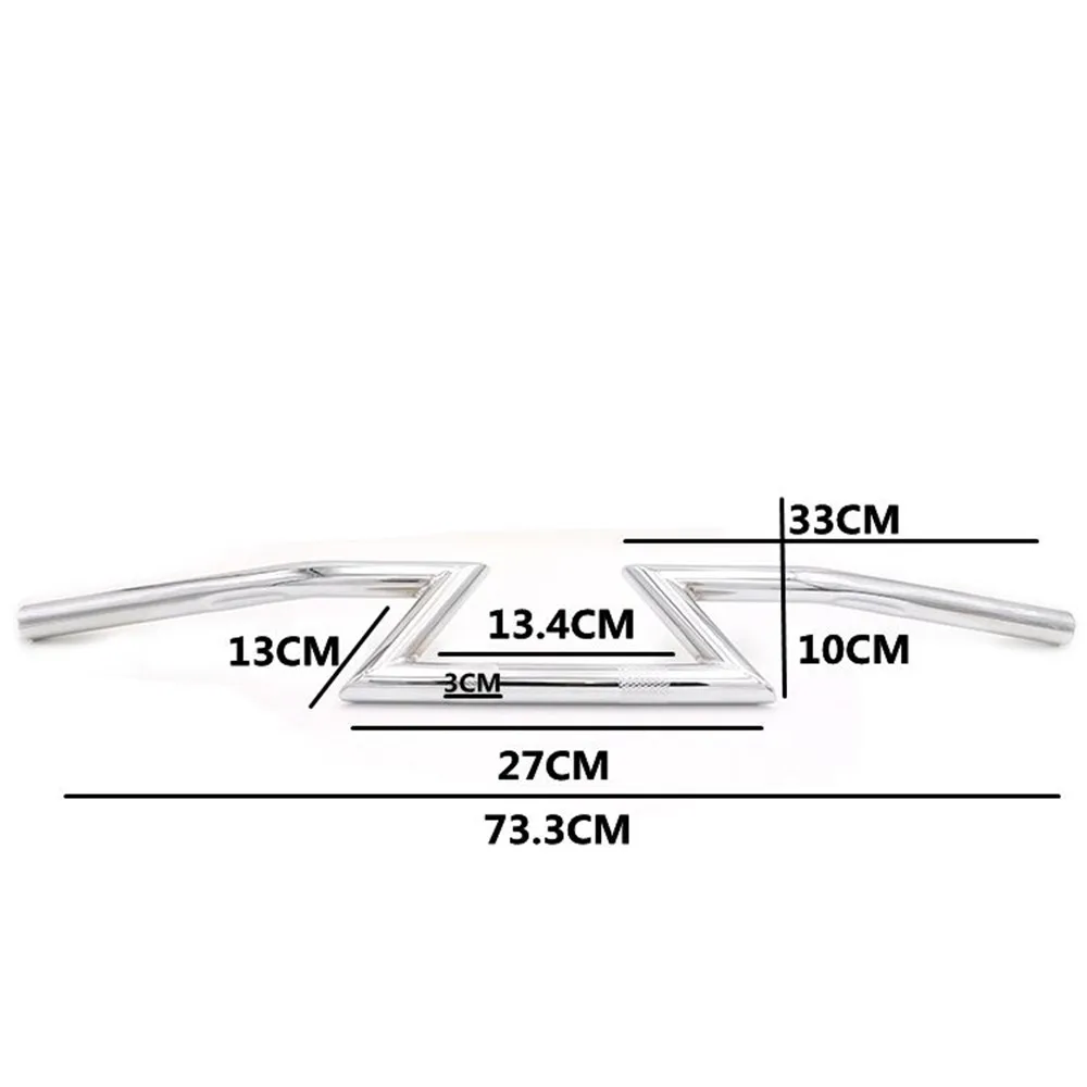 for Harley Sportster Cruiser XL 883 1200 Motorcycle Prince Chopper 7/8 \