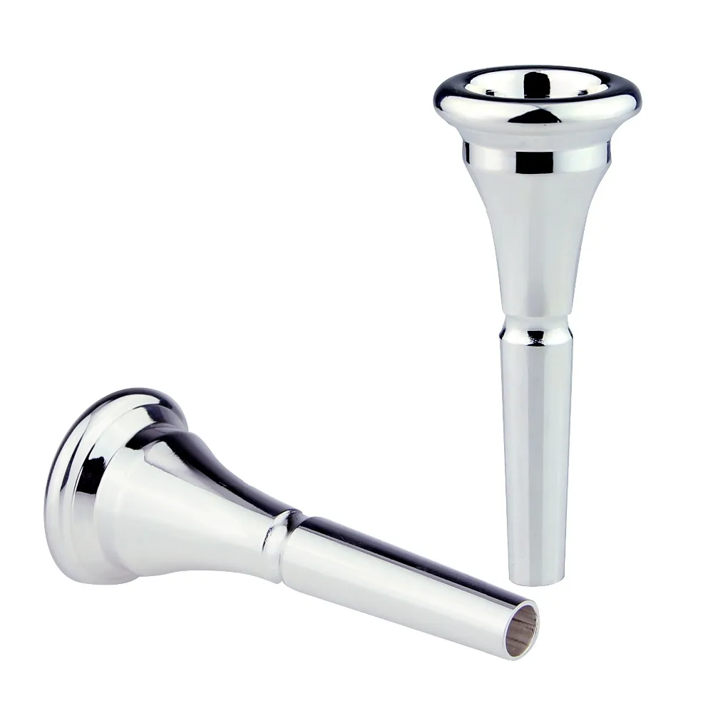 MoonEmbassy French Horn Mouthpiece for Beginner Silver Plated Horn Accessories