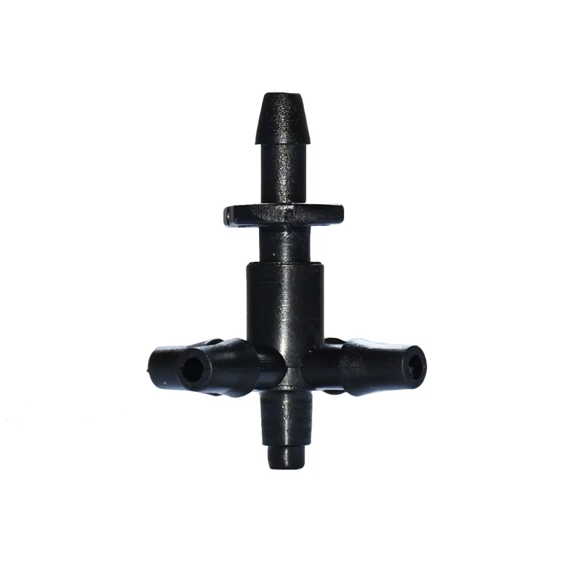 Arrow Drip 4 Way Cross Connector 5 Way Water Distributor  Drip Arrow Adapter 3/5 Hose Barb Water Connector 20Pcs