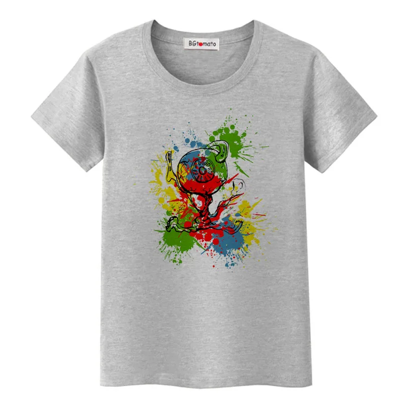 

BGtomato creative design fashion tshirt hot sale colorful printing cool shirts womens comfortable casual t-shirts beautiful tops