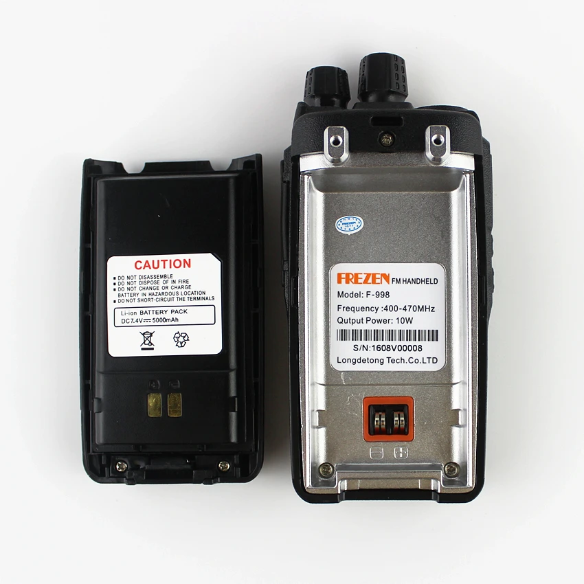 Baofeng-walkie-talkie a prueba de agua IP67, de 10W Radio bidireccional, transceptor antirruido, voz de alta calidad, largo modo de reposo, 10km