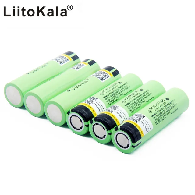 Liitokala nowa oryginalna bateria litowo-jonowa NCR18650 3400 34B 3.7V 18650 3400mAh