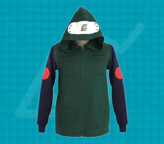 New  Boys and girls' students' casual green coat Cosplay Costumes green  Hoodie Scouting Hooded Sweater  coat