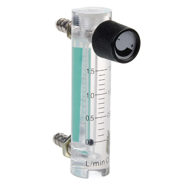 LOUCHEN ZM 0.1-1.5L Oxygen Air Flow Meter With Copper Connector