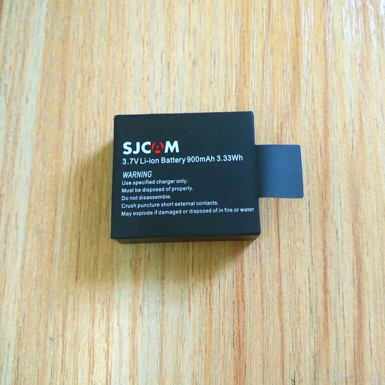 SJCAM Original Accessories 1350/1050mAh Dual Charger Li-ion Battery for SJ4000 Air SJ5000X C30R EKEN H9R H8 Action Camera