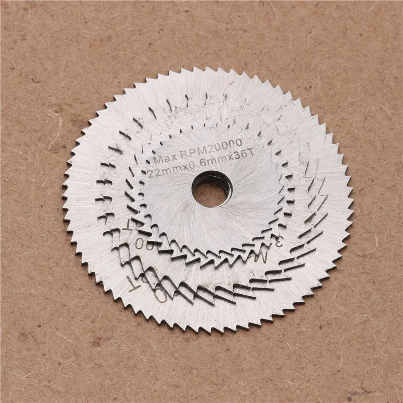 3 Loại Bộ 6 Cái 7PCS HSS Hình Tròn Lưỡi Cưa Cắt Dao Bằng Gỗ Bộ Gỗ Đĩa Cắt Mũi Khoan mandrel Cắt Cho Dụng Cụ Quay