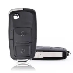 Car Remote key Passat Black 2 buttons For Jetta Passat B5 Golf 4 IV Sharan Touran 9N