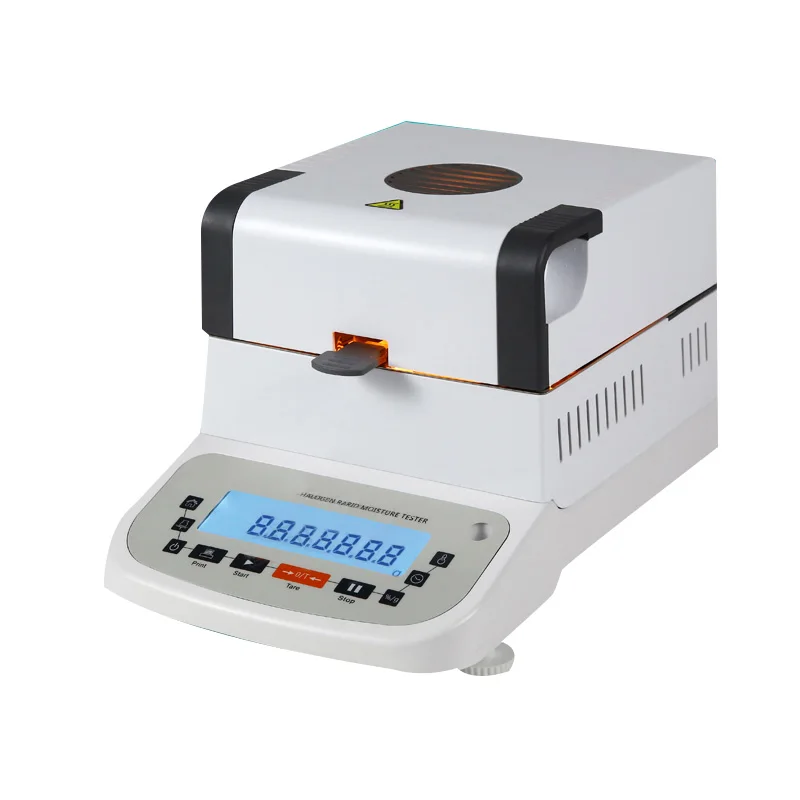 Desktop Lab Fast Food Moisture Tester High Accuracy Hygrometer Humidity Tester For Feed Solid Liquid Powder Measuring Tester