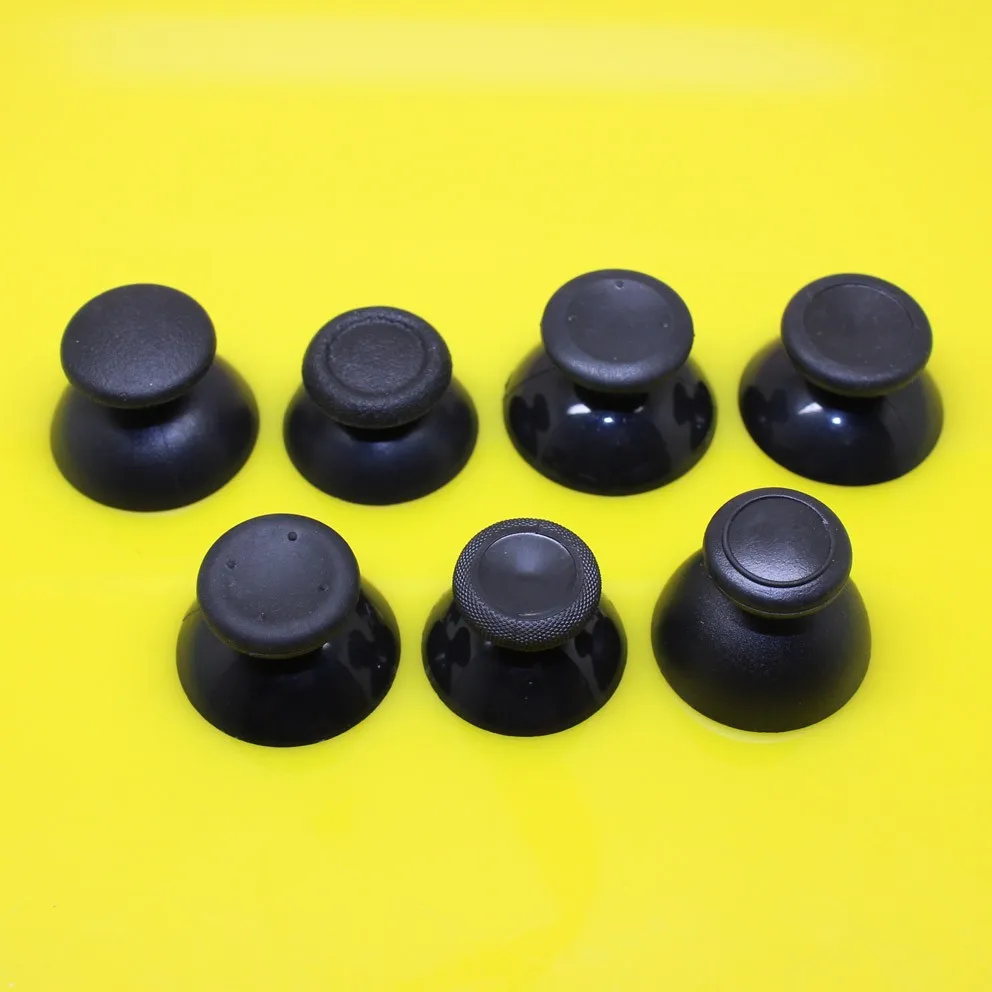 1000pcs Black Analogue Stick Controller Joystick Cap Mushroom Head Rocker Grip Cover for PS3/PS4/XBOX/xbox360 slim ONE FOR WII