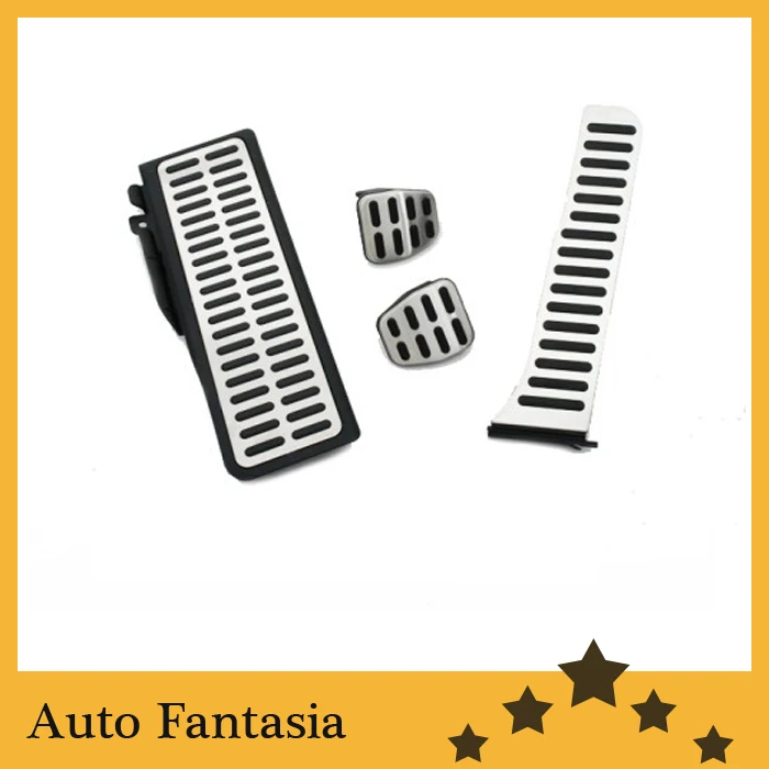 Aluminium Pedal Caps (Manual Transmission) - for Volkswagen Golf MK5-Free Shipping