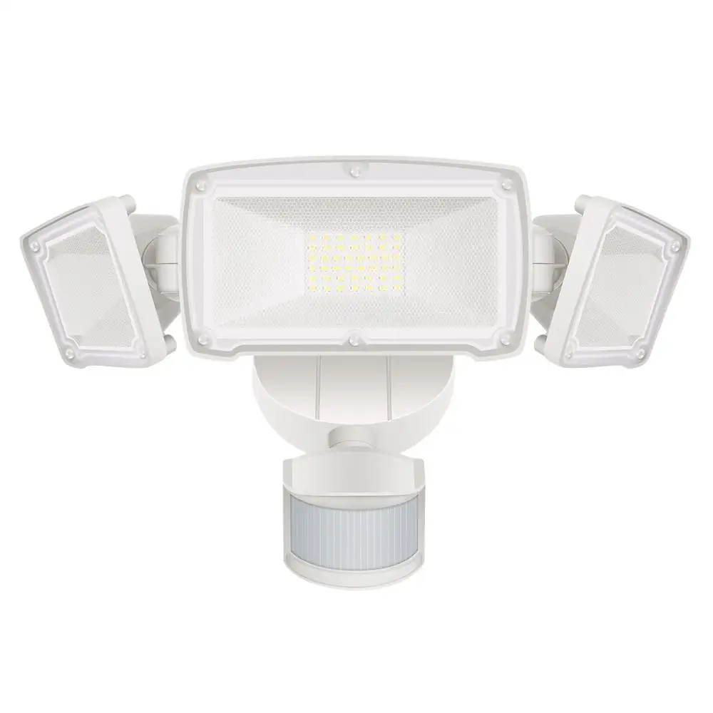 Three Head LED Security Lights Motion Outdoor Motion Sensor Light Outdoor 39W 230V Motion Sensor Garden Waterproof Lamp