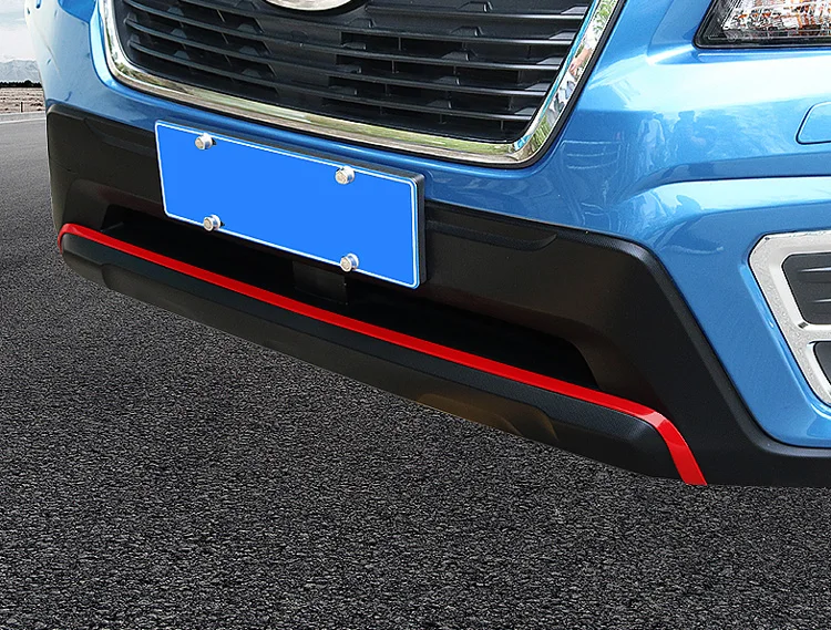For Subaru Forester SK 2018 2019 2020 Before The Bar Bumper Cover Shield Trim Molding Lower Grille Car Styling