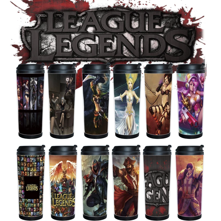 free shiping  380ml travel mug  adversing mug Promotion cup  League of Legends mug,coffee cup fit for NetCafe mug