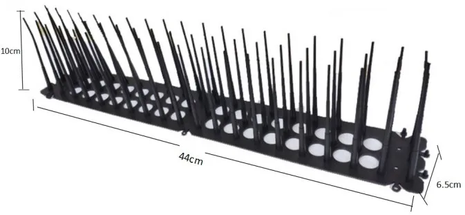 Plastic Vogel Spikes Kat Repeller Spikes Voor Anti-Duif Ongediertebestrijding Spikes Anti Vogel Anti Duif Spike Schrikken Meeuw weg