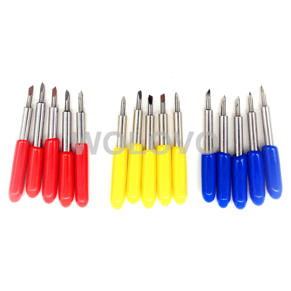 1Set(15pcs) Extra Long Service Life 30/45/60 Degree Roland Blades Plotter Vinyl Cutter Knife