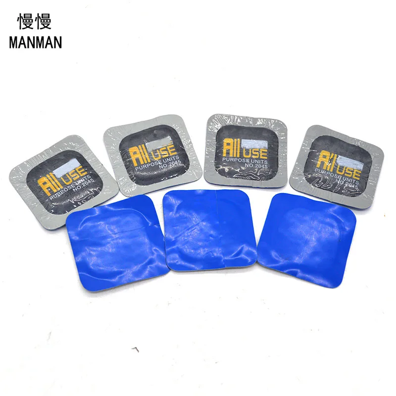 45 x 45mm/100pcs high quality automotive tire inner and outer patch patch, car, motorcycle tire puncture quick repair tool