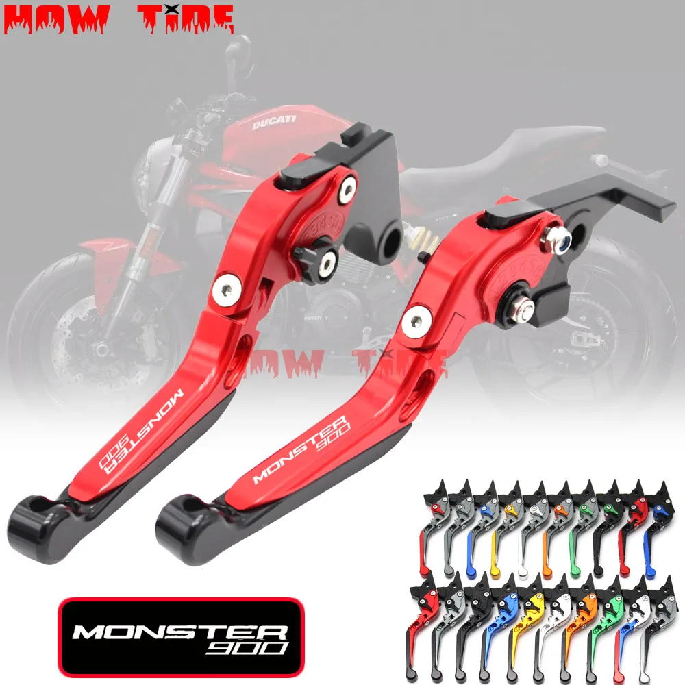 20 colors CNC New Motorcycle Brake Clutch Levers For Ducati MONSTER M900 MONSTER900 1994 1995 1996 1997 1998 1999