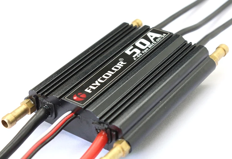 Flycolor-التحكم في السرعة بدون فرش ESC 50a 70a 90A 120A 150A ، دعم 2-6S Lipo BEC 5.5V/5A للقارب RC F21267/71