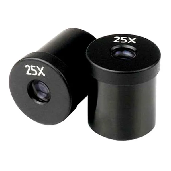 Free shipping--AmScope Pair of 25X Microscope Eyepieces (23mm)
