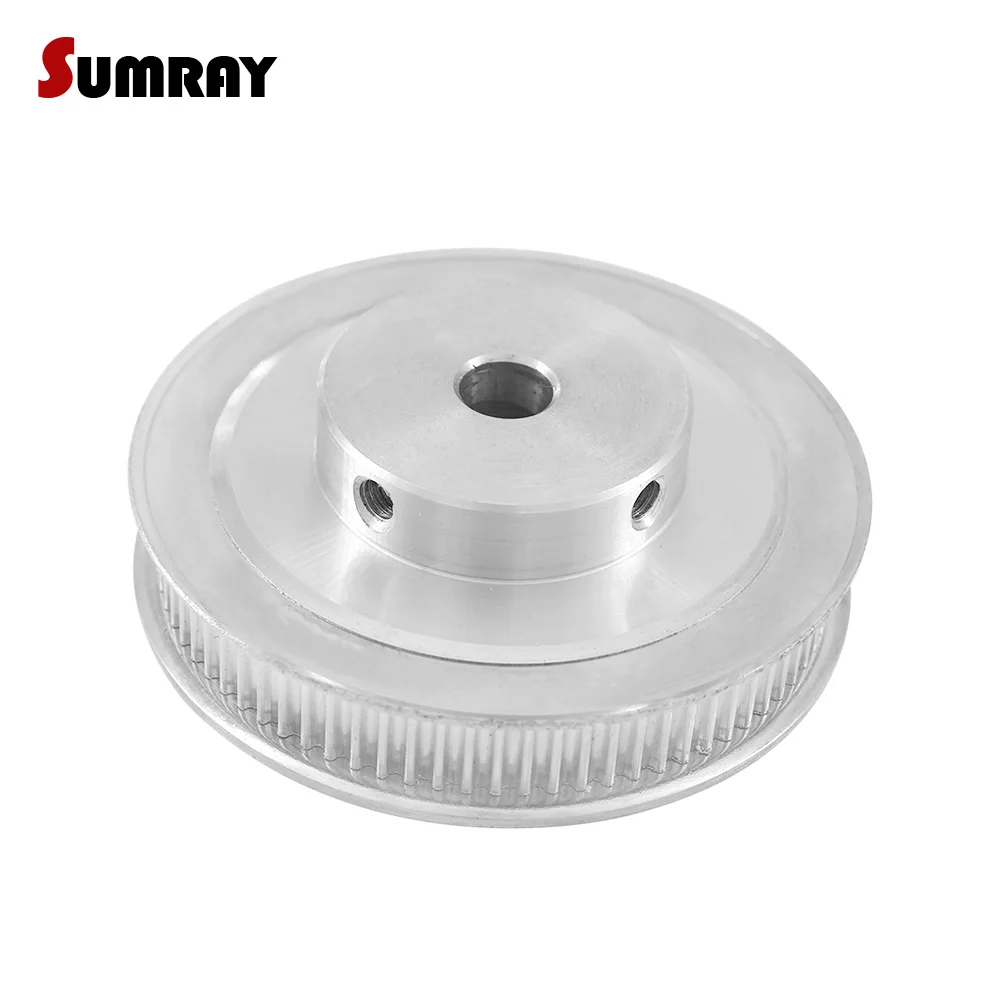 

SUMRAY 3M 80T Timing Belt Pulley 8/10/12/14/15/19/20mm Inner Bore Aluminium Pulley Wheels 11mm Belt Width Motor Belt Pulley