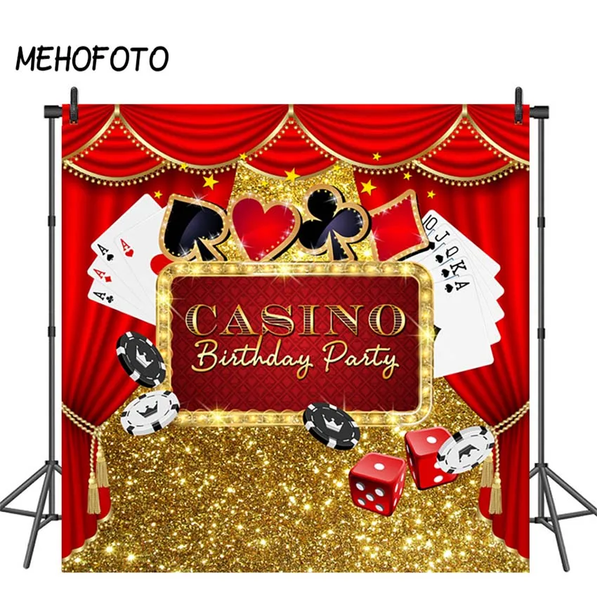 

Casino Party Background Poker Las Vegas Party Birthday Backdrop Casino Night Photography Background Decorations Props