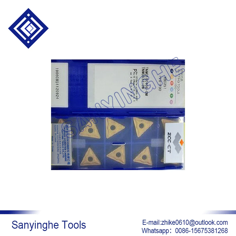 Высококачественные 10 шт./лот YBC251 TNMG160408-DM CNC карбидные Токарные вставки