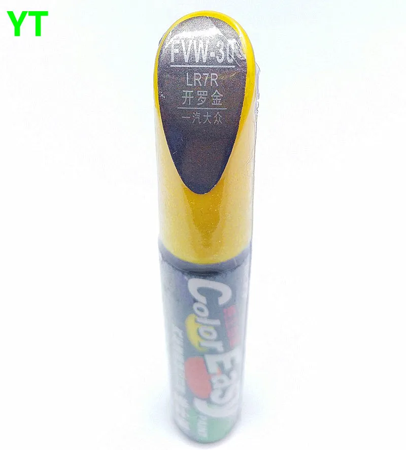 Car scratch repair pen, auto painting pen gold color for volkswagen polo golf 6,7 touran passat tiguan CC ,car painting pen