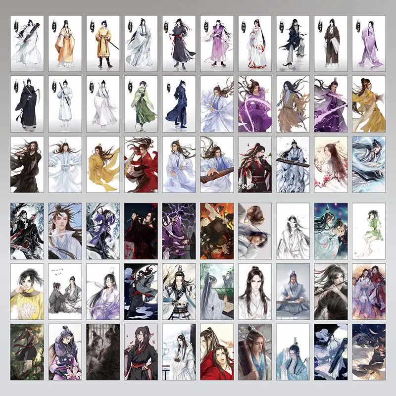 340 Pcs/Set Anime Mo Dao Zu Shi Postcard/Greeting Card/Message Card/Christmas and New Year gifts