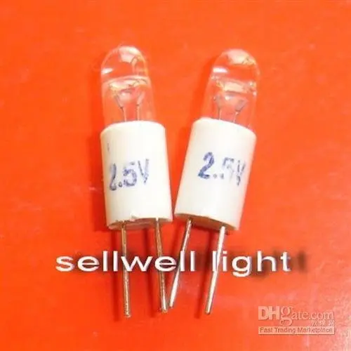 

2.5v 5x16 A344 GOOD!miniature lamp bulb