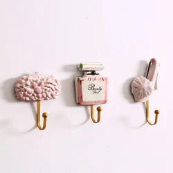 Creative Wall Hanging Decorative Hooks All Hook Hat Bag Home Decor Resin Crafts Retro Wall Antique Hooks