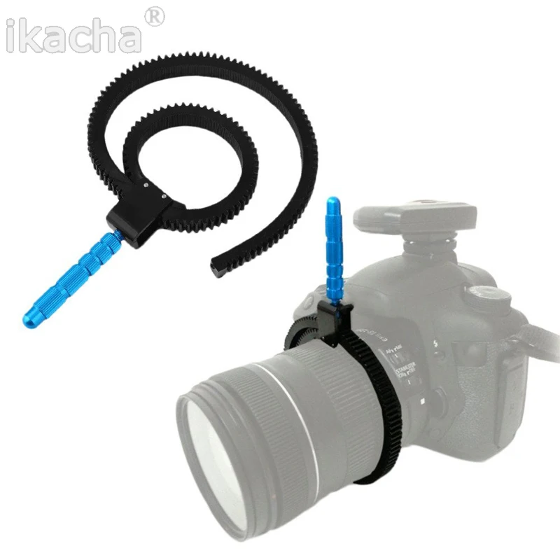 Металлическая ручка для камеры кольцевой Фокусировочный ремень для непрерывного изменения фокусировки объектива камеры Canon Nikon Sony принадлежности для DSLR видеокамеры