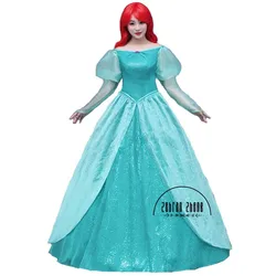 Top Quality Ariel Princess Cosplay Costume Dress Fashion Style For Halloween Party Costumes Custom-Made