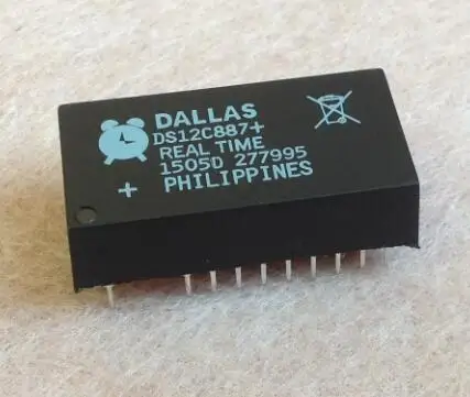 Dallas DS12C887+ DS12887A DS12B887 Real Time IC Dahao SWF Embroidery Machine Mother Board E850C E870E 486 CPU Spare Parts