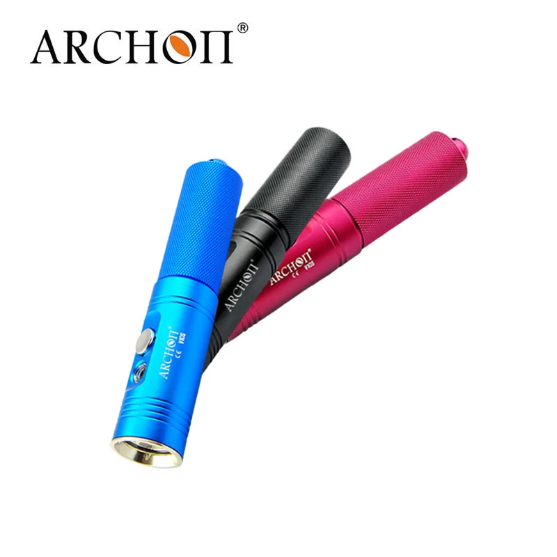 hot sale Christmas gift ARCHON V10S 860 lumen diving flashlight diving torch dive flashlight underwater 100m diving flashlight