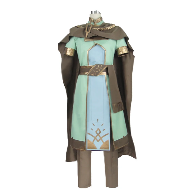 Fire Emblem Boey Cosplay Costume with shoe covers and gloves