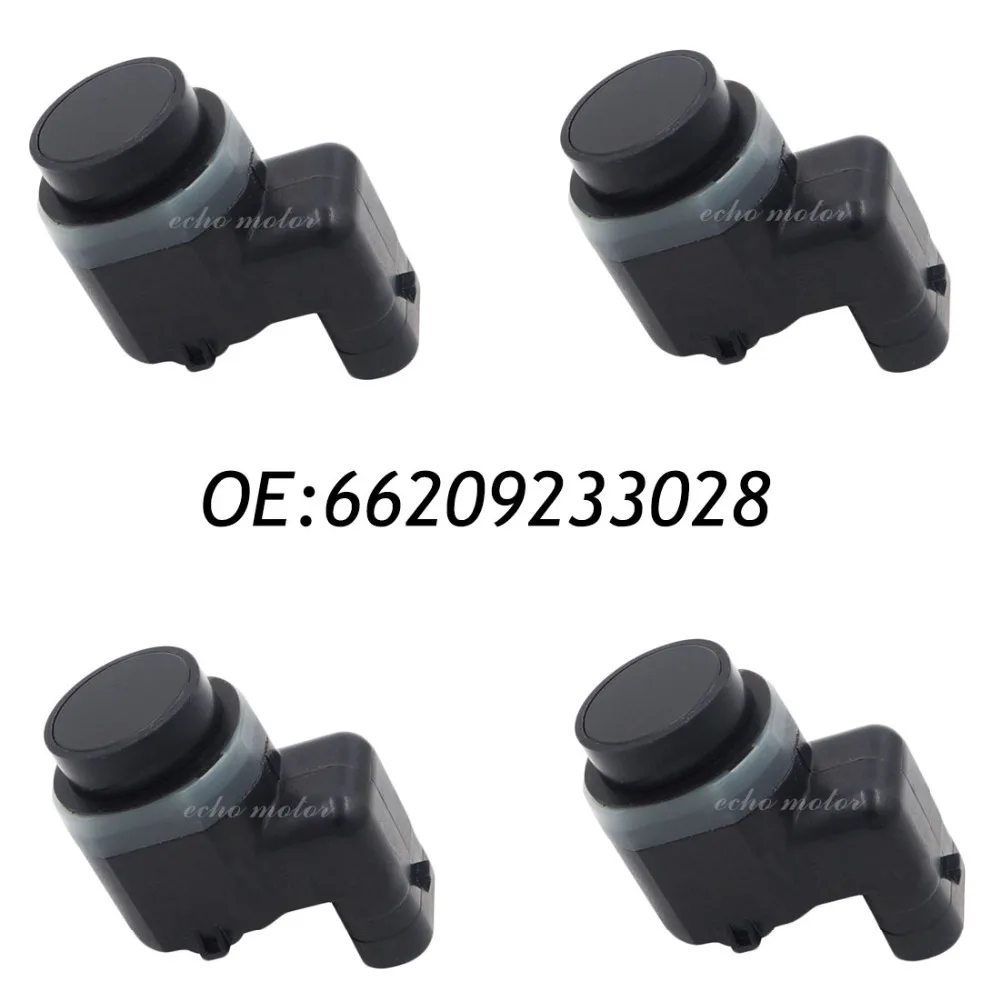 SORGHUM New 4pcs PDC Parking Sensor Bumper Object Reverse Assist Radar 66209233028 9233028 For BMW