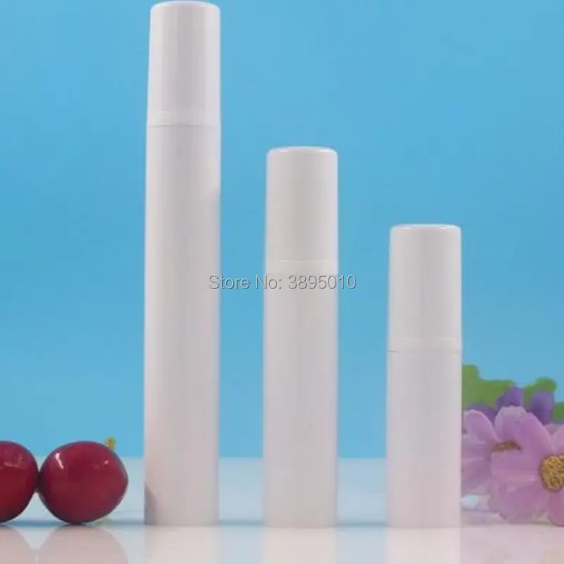 

5ml 10ml 15ml Plastic Airless Lotion Bottle Emulsion Pump Vacuum Refillable Pot Women Cosmetic bottle F736