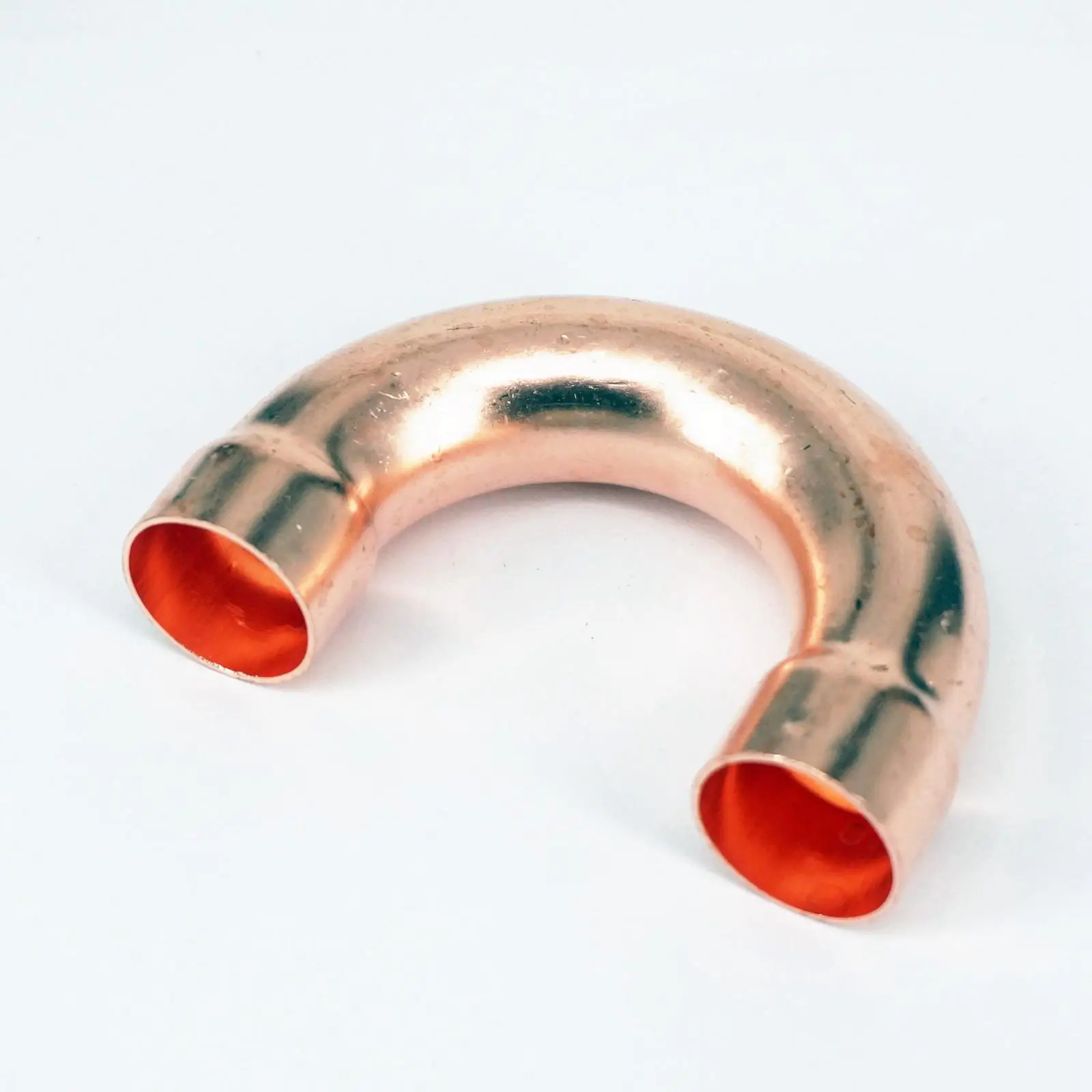 22.3x1x68mm 180 Degree Return Elbow Copper End Feed Welding Pipe Adapter Air Condtioner Refrigerator