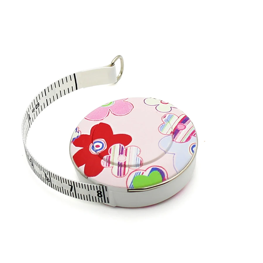 Germany Automatic retractable tape measure clothing detailed tape Retractable Tape measure Flower Pattern