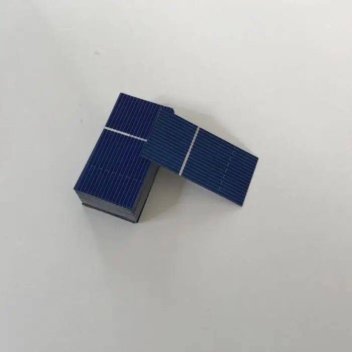 Panneau Solaire en silicium polycristallin, 52x26mm, 0.5V, 0.23W, 20 pièces
