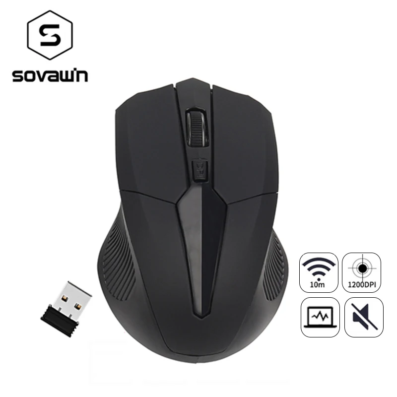 2.4G Wireless Mouse Super Slim Optical Wireless Mouse USB 2.0 Receiver Right Scroll Mice For PC Laptop Notebook Video Game Mouse