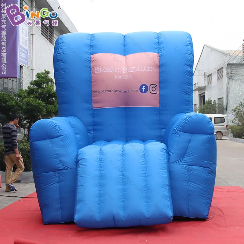 Custom made 10 Feet Height Giant Inflatable Sofa / 3m Tall Inflatable Sofa Chair for Decoration Toys