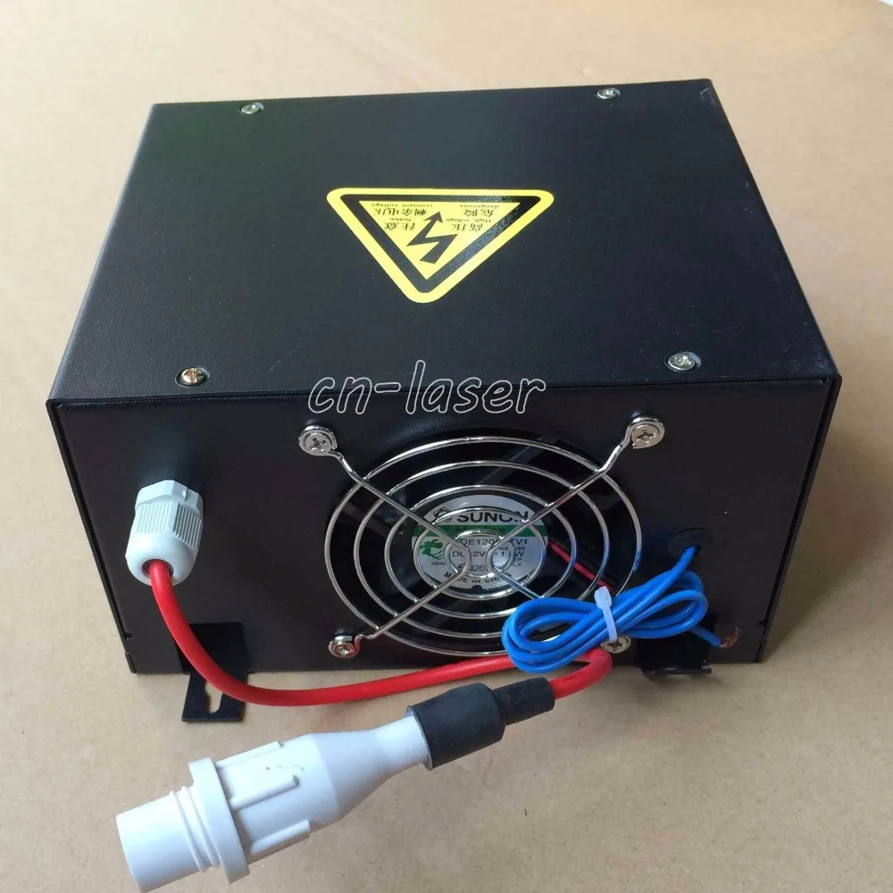 HQ 40W Power Supply for CO2 Laser Tube Engraver Cutter 110V HY-40