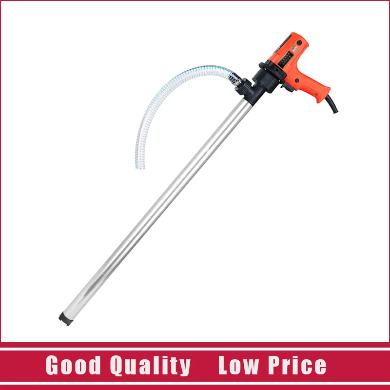 

720W/220V Vertical Barrel Pump 300CPS Oil Transfer Pump Screw Pump With Aluminum Alloy Pipe D69