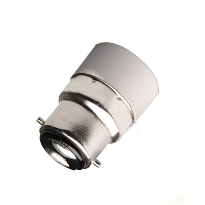 10pcs/lot B22-E14 Lamp Holder Converter Bayonet Socket B22 to E14 Lamps Holder Adapter Light Bulb Plug Extender