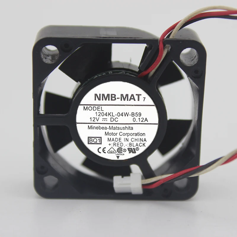 Original 1204KL-04W-B59 B50 3010 12V 0.12A 3CM inverter fan