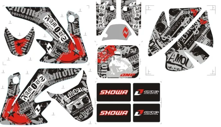 

dirt bike/pit bike CRF50 XR50 Sticker, 3M decals