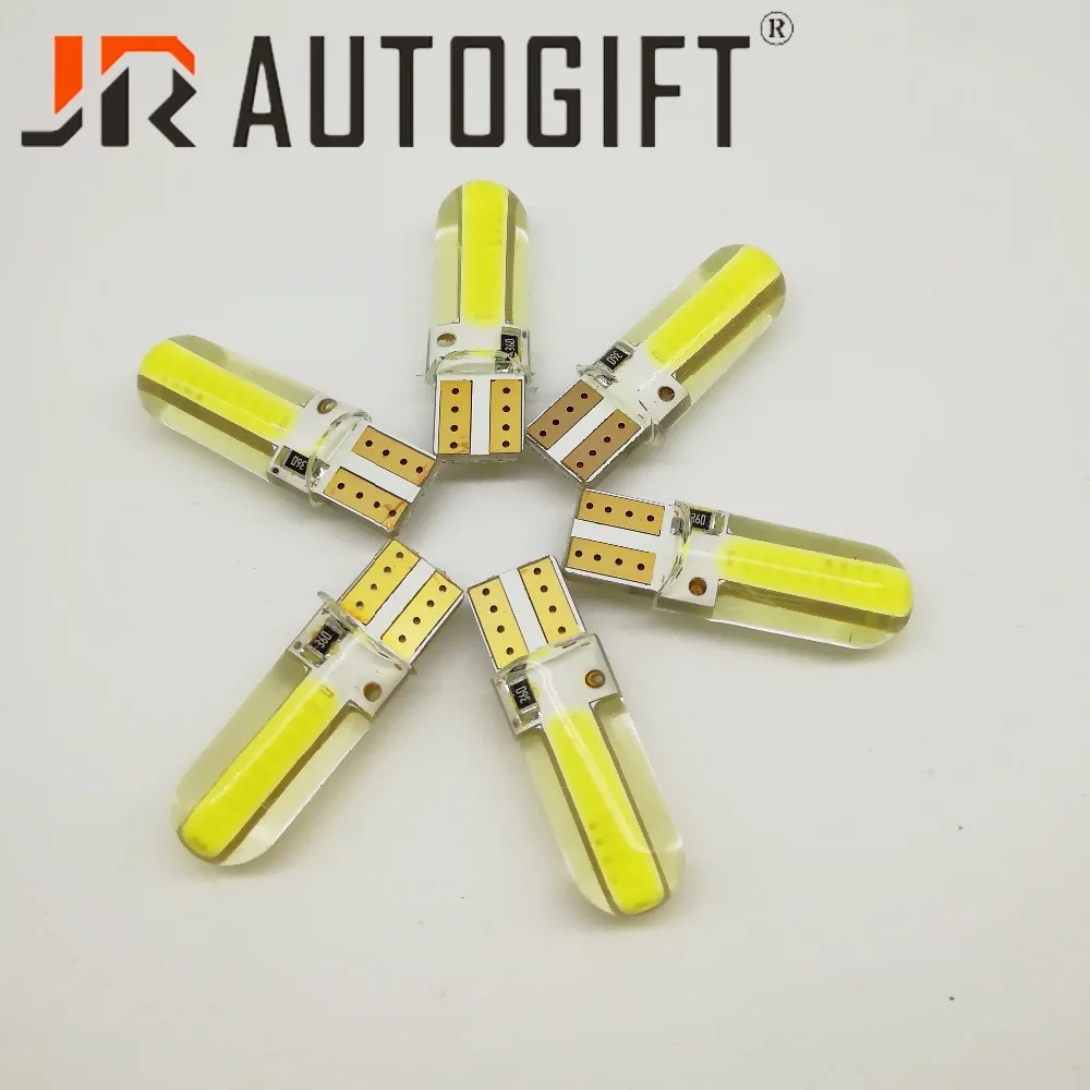 

500PCS/lot T10 194 168 COB 12SMD W5W 12 Led Reading Light 12V DC Indicator Lamp Car Automotive Led License Plate Lights