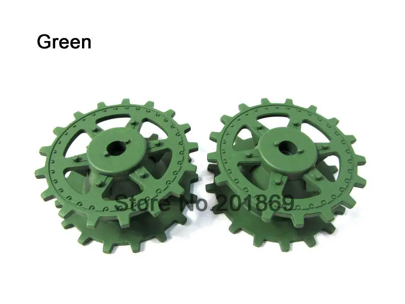 Henglong plastic sprockets/driving wheels for 1:16 1/16 rc tank 3869/79-1 German Jagdpanther/ Panther G tank plastic parts spare